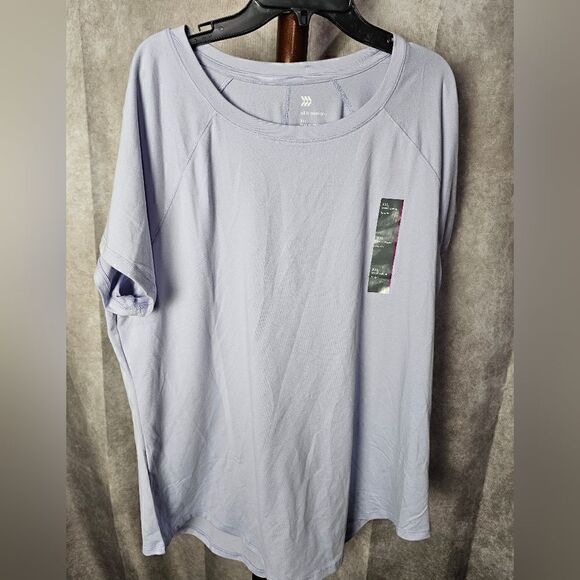 Women's Essential Crew Neck Short Sleeve Tee XXL - Picture 1 of 4